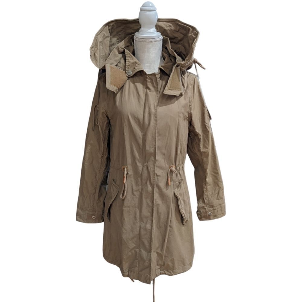 Penfield 70/30 Lightweight Utility Jacket in Tan Size XS Water & Wind Resistant